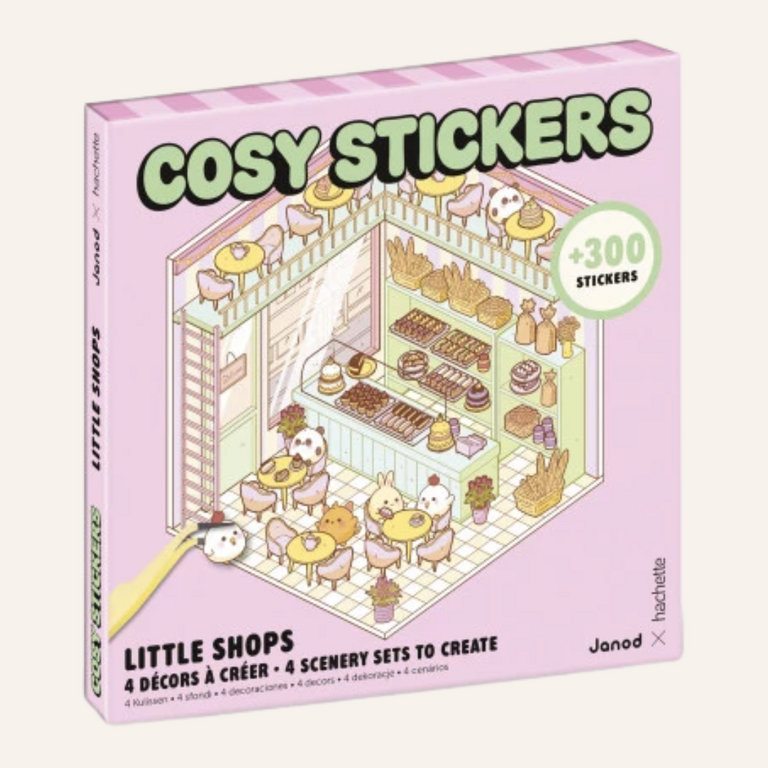 Janod Cosy stickers - Little shops