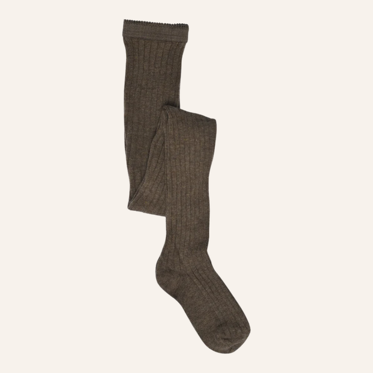 MP Denmark MP Denmark rib tights - Brown melange