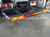 Hydraulically hinged bumpers