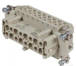 KO107328 - Connecting block Female 16-pole. Manufacturer: Harting