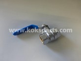 KO104043 - Ball valve 1/2" bi.dr. x 1/2" bi.dr.