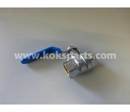 KO104043 - Ball valve 1/2" bi.dr. x 1/2" bi.dr. Type: Mini C19
