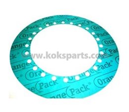 KO102354 - Gasket for IMO. Size: 425x265x1,5mm. 24 x hole 15mm.
