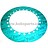 KO102354 - Gasket for IMO. Size: 425x265x1,5mm. 24 x hole 15mm.