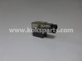 KO100887 - Plug 22mm. incl. LED and Varistor