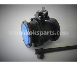 KO107692 - Ball Valve. Connection: DN100 F15. Material: Steel/Stainless Steel.