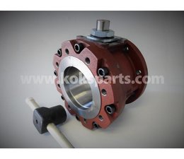 KO104081 - Ball Valve. Connection: DN150, short fitted, for blowing cover