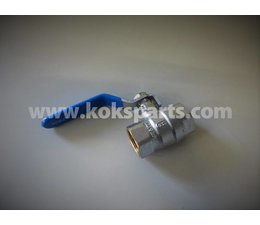 KO104046 - Ball valve 3/4" bi. dr. x 3/4" bu. dr. Type: Mini C18