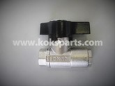 KO100259 - Kogelkraan 3/8" messing 210 bar.