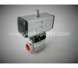 KO100863 - Kogelkraan. Aansluiting 5/4". Incl. actuator