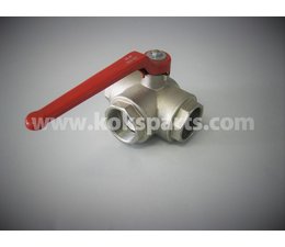 KO104056 - Ball Valve. Connection 2". 3-way L boring