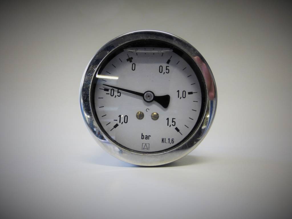 pressure gauge reading