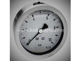 KO101635 - Manometer 0/10 bar. 100mm.