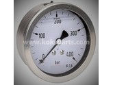 KO101881 - Manometer 0/400 bar. 63mm.