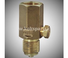 KO102053 - Shock absorber 1/2 "bi. dr. -1/2 "Dr. bu. for pressure gauge