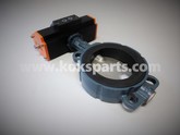 KO105739 - Vlinderklep DN125 ATEX incl. Actuator