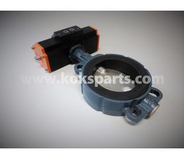 KO105739 - Absperrklappe. Typ: DN125 Z011A ATEX 94/9/EC inkl. Actuator KO103074