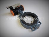 KO105735 - Absperrklappe DN125 incl. Actuator und Namur ventil