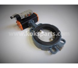 KO105735 - Butterfly Valve. Type: KO103074 and Namur Valve Actuator incl. DN125 ZO11A KO105727