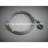 KO100517 - Lierkabel met haak 5mm.