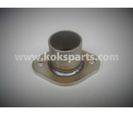 KO101098 - Flange 2" tule. Equipped with 2 oval holes