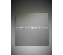 KO100247 - Sticker sign 300x300x 0.8 mm stainless steel