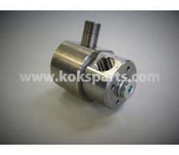 KO100183 - Draaidoorvoer 1/2" ROM haspel. Lange uitvoering