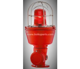 KO100587 - Flash lamp. Color: Red ATEX