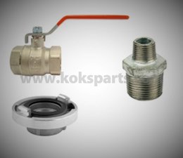 KO111004 - Reducer Storz NOK 81-1" ball valve