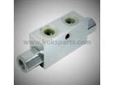 KO105113 - Double sent check valve 1/4" KO105113 - Double sent check valve 1/4"