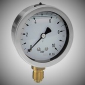KO100038 - Manometer -1/0 bar / 1/4" onder aansluiting