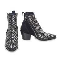 Sale VLVT Luxury Fashion House Mexicana snake laarzen met studs en sterren zwart VLVT