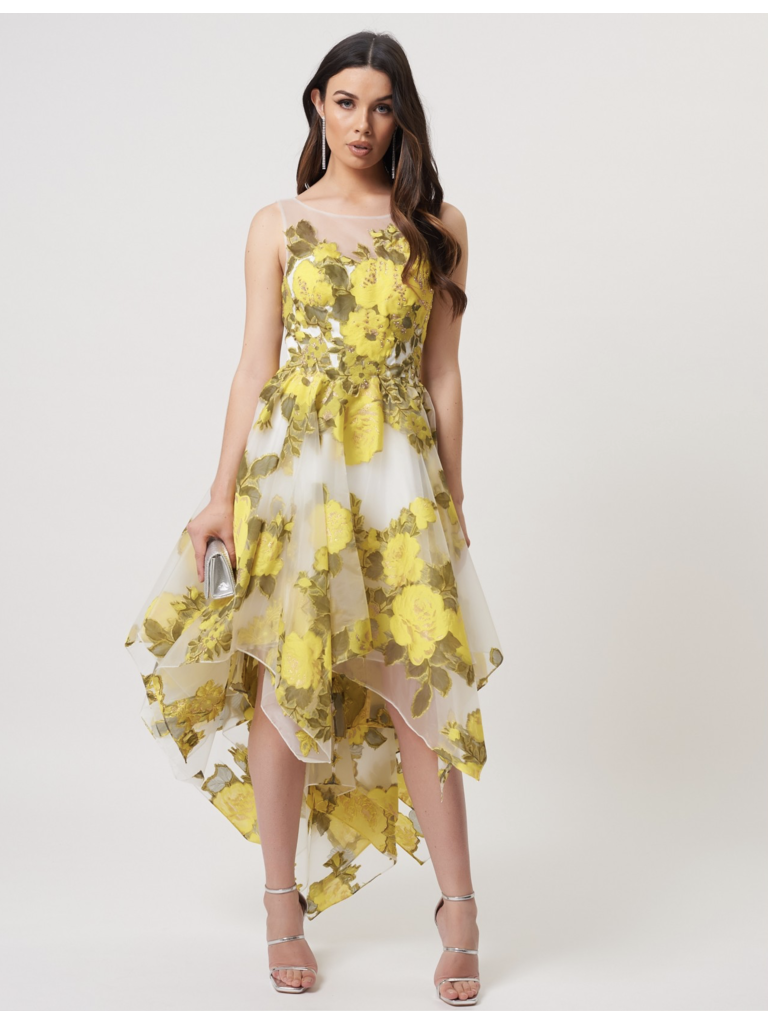 forever unique yellow dress