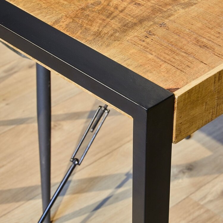 Starfurn Mangohouten eettafel - Boaz | 140x80 cm