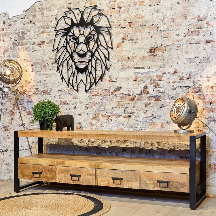 Starfurn Tv meubel Boaz met lades | Industrieel | 180 cm