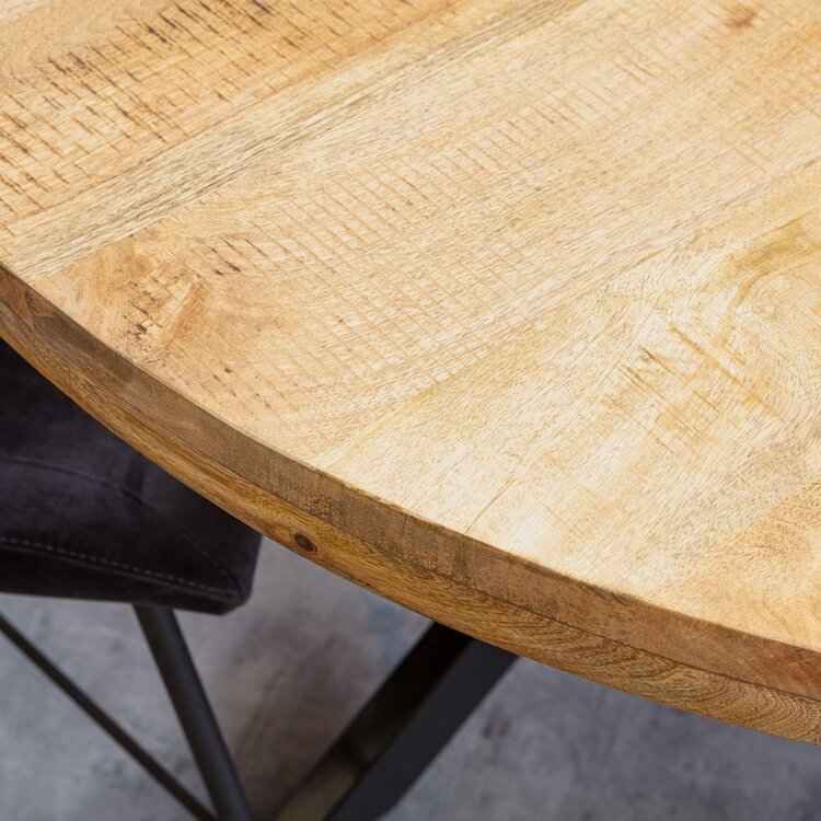 Starfurn Ronde eettafel mangohout 120 cm | Denver