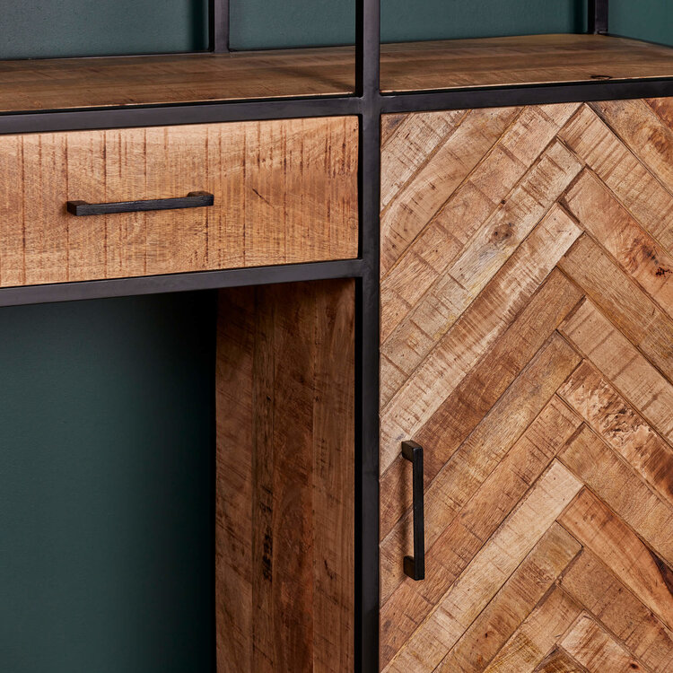 Starfurn Vakkenkast Arlington XXL | Visgraatpatroon