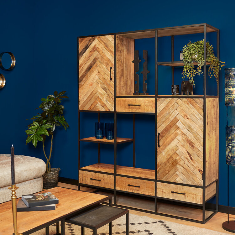 Starfurn Vakkenkast Arlington XXL | Visgraatpatroon