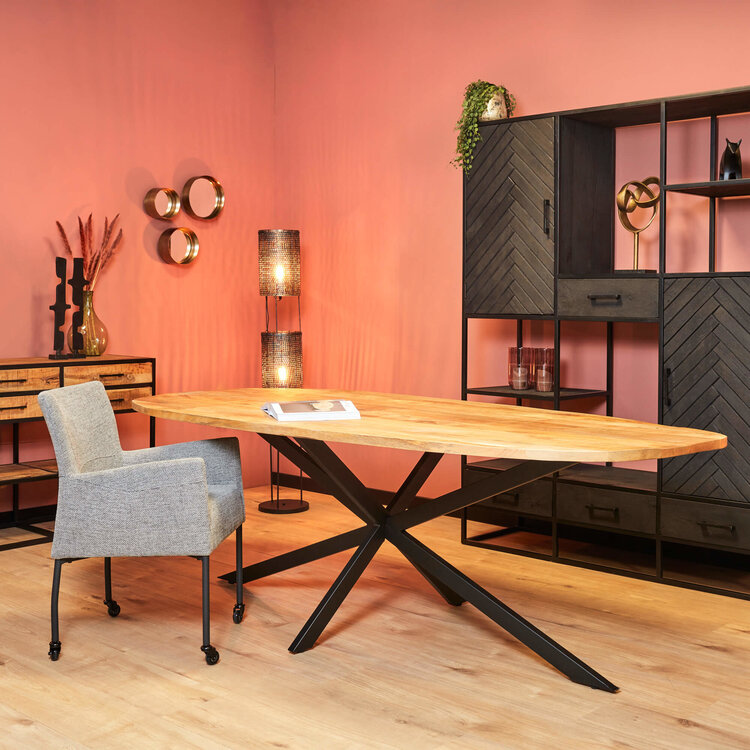 Starfurn Eettafel Elegance | Deens ovaal | 240x110 cm