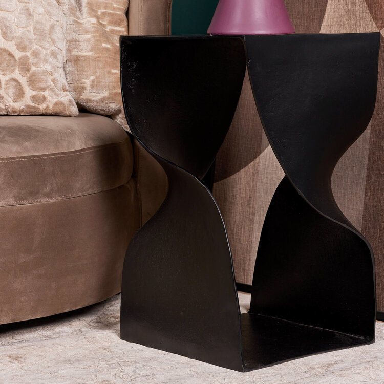 Starfurn Zwarte Bijzettafel Dale