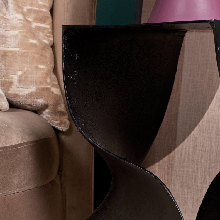 Starfurn Zwarte Bijzettafel Dale