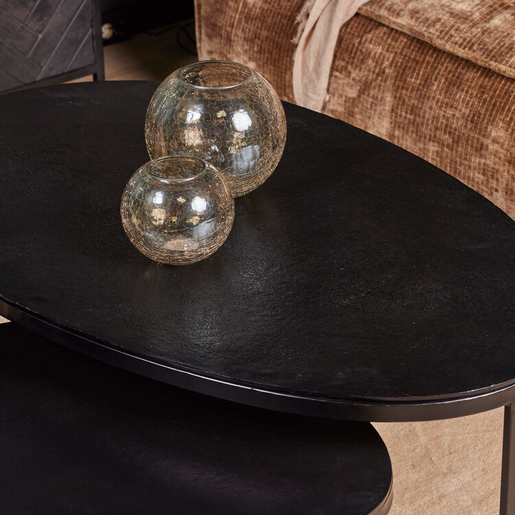 Starfurn Zwarte salontafel set Enzo