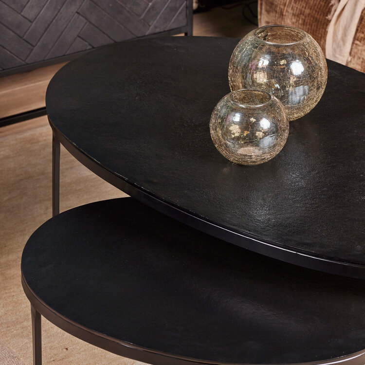 Starfurn Zwarte salontafel set Enzo