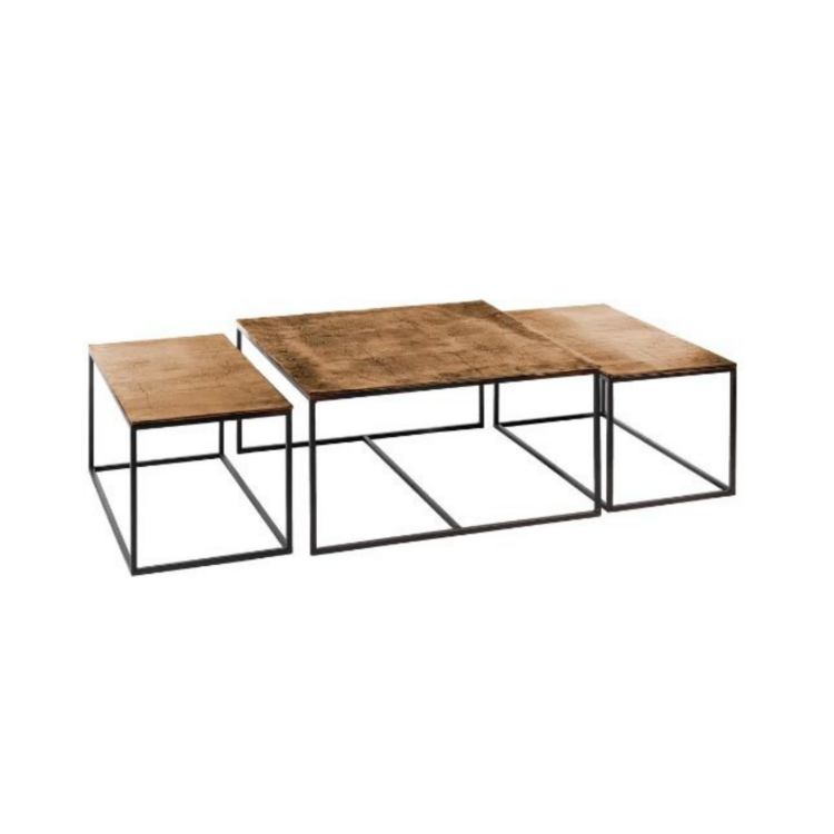 Starfurn Gouden salontafel set Luxor