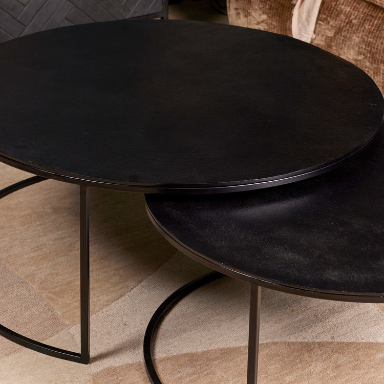 Starfurn  Zwart salontafel set Darryl