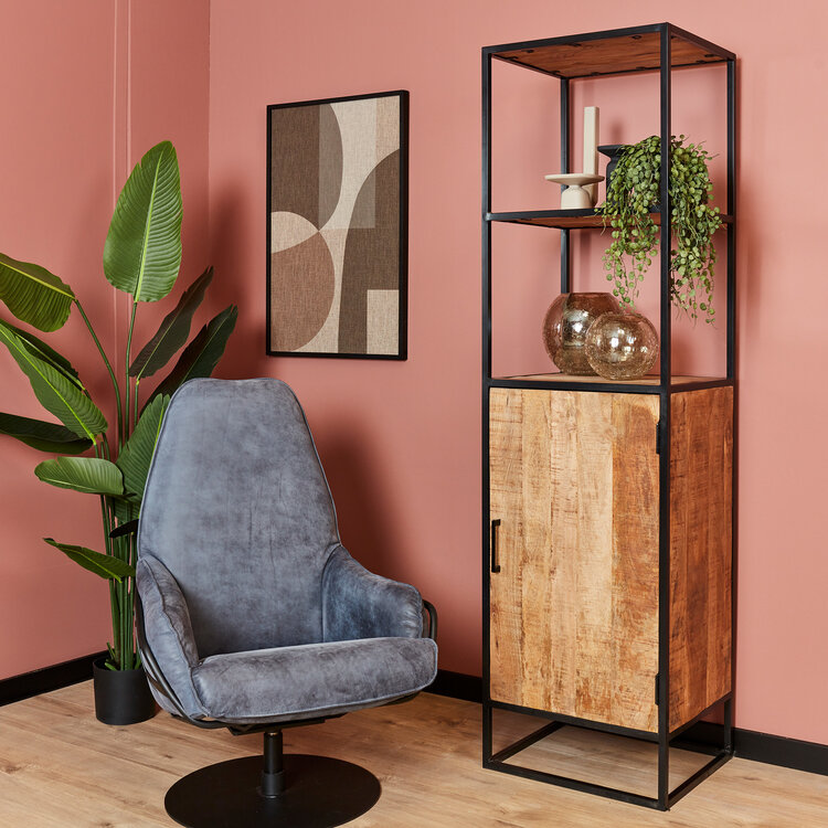 Starfurn Boekenkast Denver | 1 deur