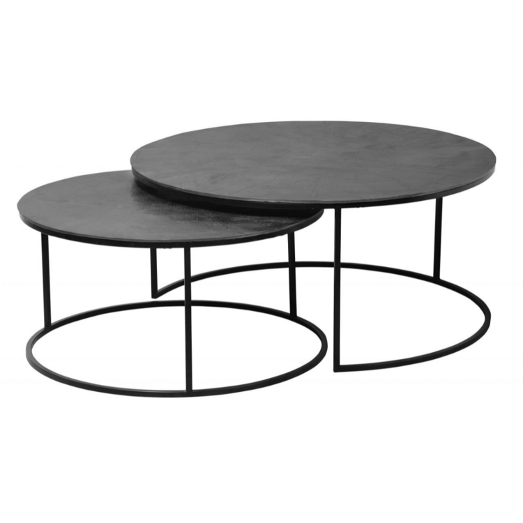 Starfurn  Zwart salontafel set Darryl