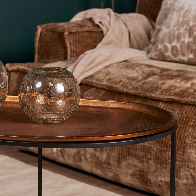 Starfurn Ovale salontafel Brass