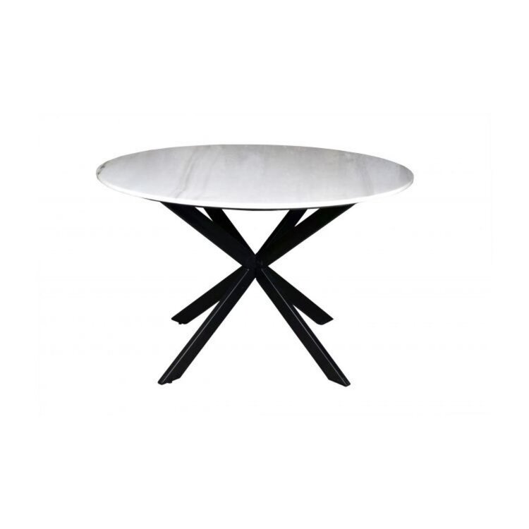 Starfurn Wit marmeren eettafel Lynn | Rond 150
