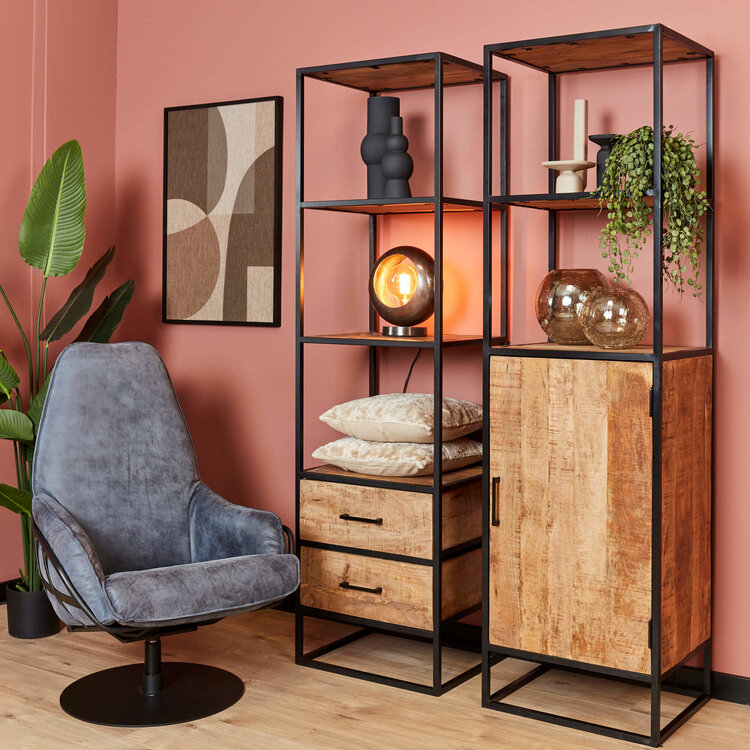 Starfurn Boekenkast Denver | 2 lades